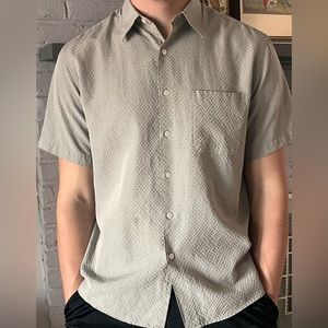 Perry Ellis Plaid Casual Button Shirt